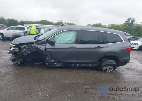 2017 Honda Pilot Lx from USA, damaged, VIN 5FNYF6H10HB083749